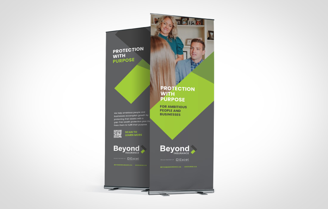 Beyond Insurance - Pull Up Banners