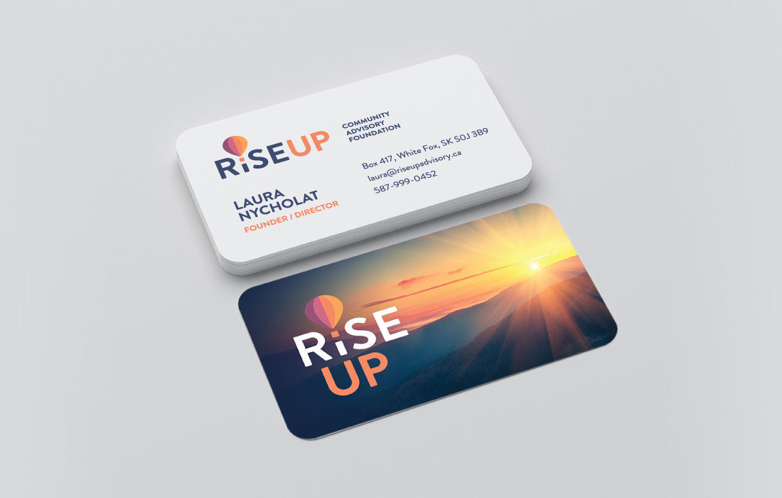 Rise Up Foundation - Business Card